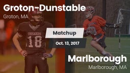 Matchup: Groton-Dunstable vs. Marlborough  2017