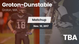 Matchup: Groton-Dunstable vs. TBA 2017