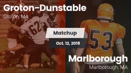 Matchup: Groton-Dunstable vs. Marlborough  2018