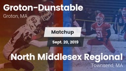 Matchup: Groton-Dunstable vs. North Middlesex Regional  2019