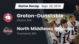 Recap: Groton-Dunstable  vs. North Middlesex Regional  2019