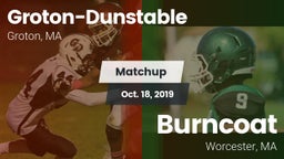 Matchup: Groton-Dunstable vs. Burncoat  2019