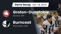 Recap: Groton-Dunstable  vs. Burncoat  2019