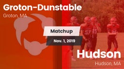 Matchup: Groton-Dunstable vs. Hudson  2019