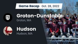 Recap: Groton-Dunstable  vs. Hudson  2022