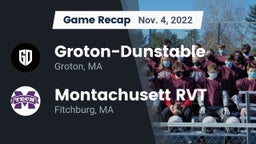 Recap: Groton-Dunstable  vs. Montachusett RVT  2022