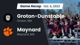 Recap: Groton-Dunstable  vs. Maynard  2023