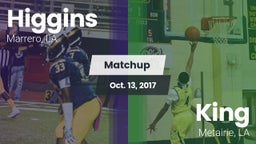 Matchup: Higgins vs. King  2017