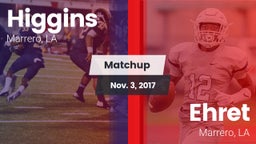 Matchup: Higgins vs. Ehret  2017