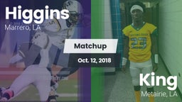 Matchup: Higgins vs. King  2018