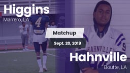 Matchup: Higgins vs. Hahnville  2019