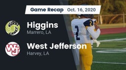 Recap: Higgins  vs. West Jefferson  2020