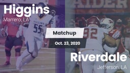 Matchup: Higgins vs. Riverdale  2020