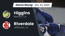 Recap: Higgins  vs. Riverdale  2020