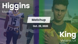 Matchup: Higgins vs. King  2020