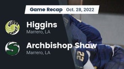 Recap: Higgins  vs. Archbishop Shaw  2022