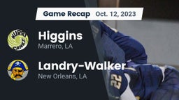 Recap: Higgins  vs.  Landry-Walker  2023