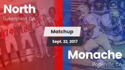 Matchup: North vs. Monache  2017