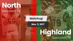 Matchup: North vs. Highland  2017