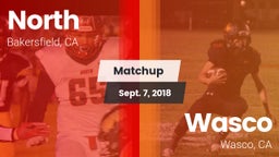 Matchup: North vs. Wasco  2018