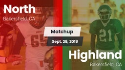 Matchup: North vs. Highland  2018