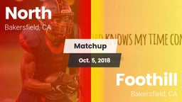 Matchup: North vs. Foothill  2018