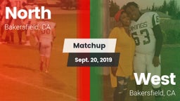 Matchup: North vs. West  2019