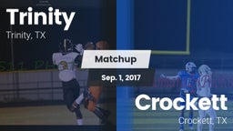 Matchup: Trinity vs. Crockett  2017