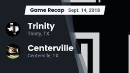 Recap: Trinity  vs. Centerville  2018