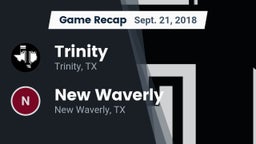 Recap: Trinity  vs. New Waverly  2018