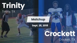 Matchup: Trinity vs. Crockett  2018