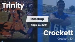 Matchup: Trinity vs. Crockett  2019