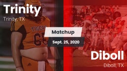 Matchup: Trinity vs. Diboll  2020