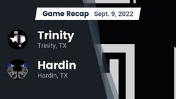 Recap: Trinity  vs. Hardin  2022