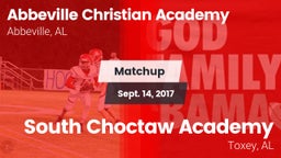 Matchup: Abbeville Christian  vs. South Choctaw Academy  2017