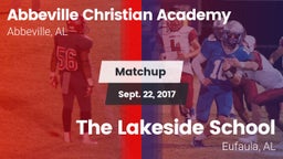 Matchup: Abbeville Christian  vs. The Lakeside School 2017