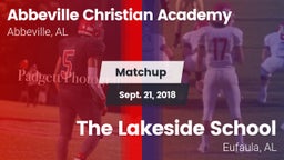 Matchup: Abbeville Christian  vs. The Lakeside School 2018