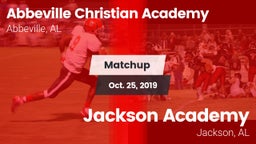 Matchup: Abbeville Christian  vs. Jackson Academy  2019