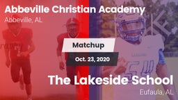 Matchup: Abbeville Christian  vs. The Lakeside School 2020