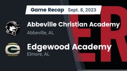 Recap: Abbeville Christian Academy  vs. Edgewood Academy  2023