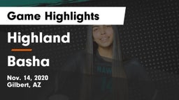 Highland  vs Basha Game Highlights - Nov. 14, 2020