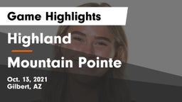 Highland  vs Mountain Pointe  Game Highlights - Oct. 13, 2021