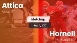 Matchup: Attica vs. Hornell  2017