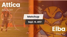 Matchup: Attica vs. Elba  2017