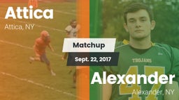 Matchup: Attica vs. Alexander  2017