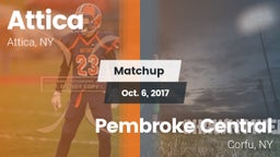 Matchup: Attica vs. Pembroke Central 2017