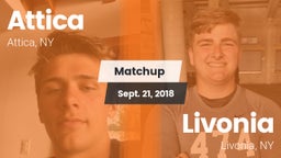 Matchup: Attica vs. Livonia  2018