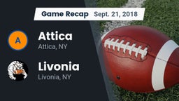 Recap: Attica  vs. Livonia  2018