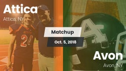 Matchup: Attica vs. Avon  2018