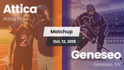 Matchup: Attica vs. Geneseo  2018